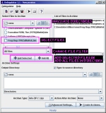 Choose files to archive