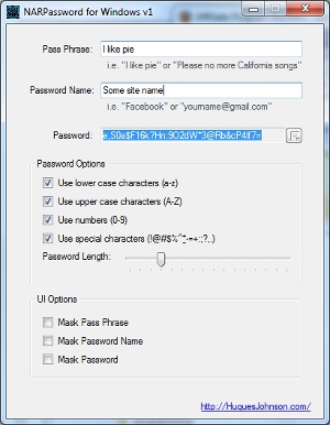 NARPassword for Windows