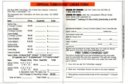 Turbo Gear order form