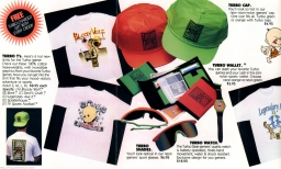 TurboGrafx-16 shirts, hats, wallet, watch, shades