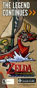 Wind Waker Pre-Order: Front of the envelope