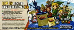 Wind Waker Pre-Order: Insert - Link Up Side