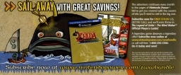 Wind Waker Pre-Order: Insert - Sail Away Side