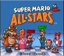 Super Mario All Stars - Title Screen