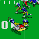 The Patriots grab an interception on the Rams first possession