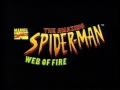 Spider-Man Web of Fire title