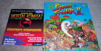 Mortal Kombat Fighter's Companion and Street Fighter II Look and Find