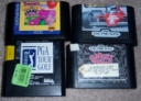 Four Sega Genesis Games