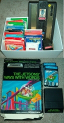 Box with Intellivision and games