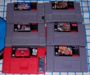 Six Super Nintendo Games