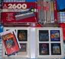 Atari 2600 Jr and a bunch of games