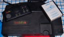 Extremely dusty TurboGrafx-16 system and Rampage for the Atari 7800