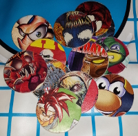 Video game pogs