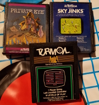 Three Atari 2600 games
