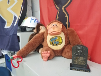 Fun sighting - Donkey Kong stuffed animal