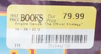 Let's check in with Half Price Books again