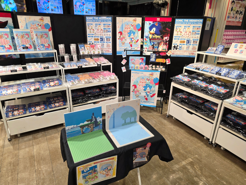 Sonic 34th anniversary pop-up store