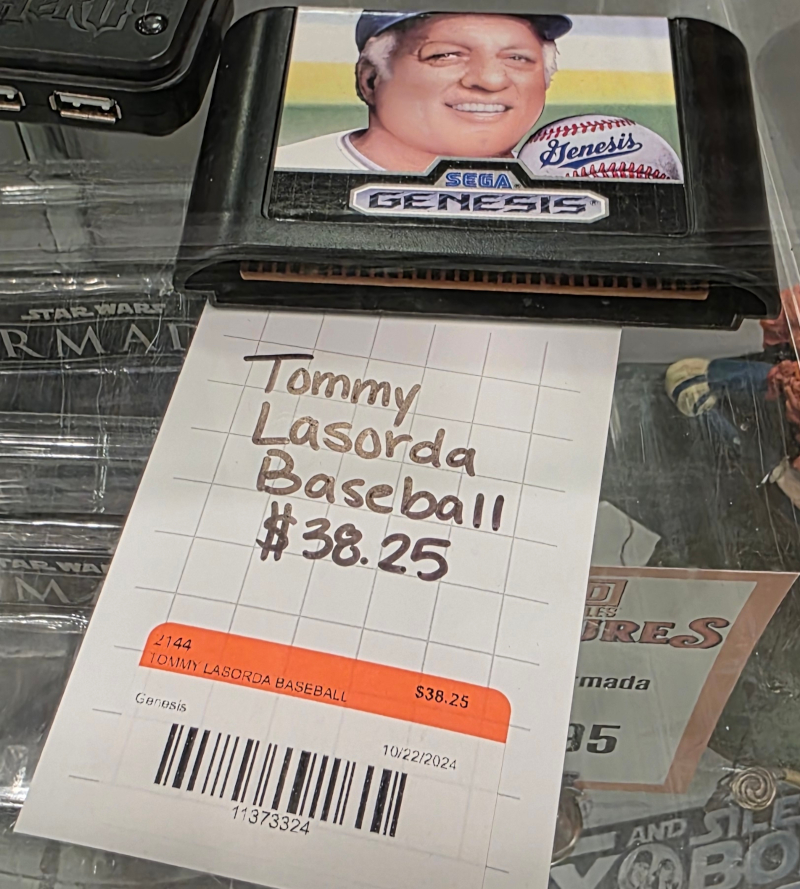 Tommy Lasorda Baseball