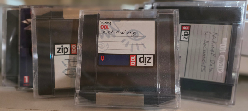 Some Zip disks
