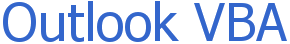 Outlook VBA