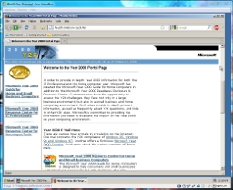 Offline version of the Microsoft Y2K site