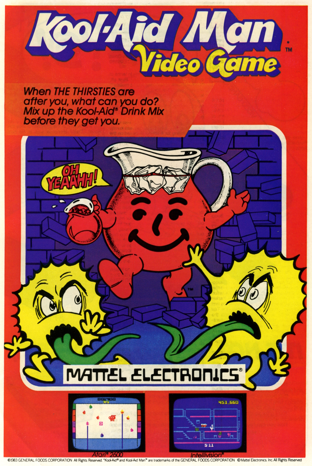 Atari and Intellivision Ads