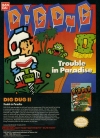 Dig Dug II for NES Ad