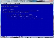Windows 2000 Server install